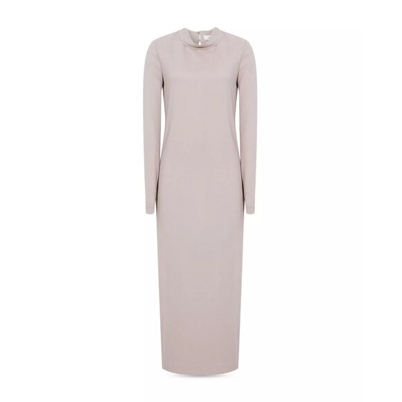 New! REISS Martha Cutout Tie Back Midi Sheath Dress Size 8 41306 - Picture 2 of 14